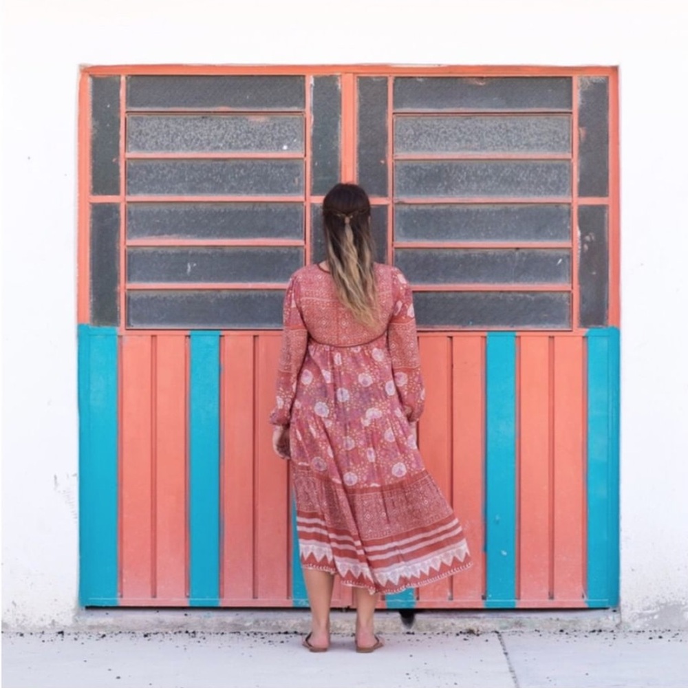 Matta NY Rust Yamini Booj Dress